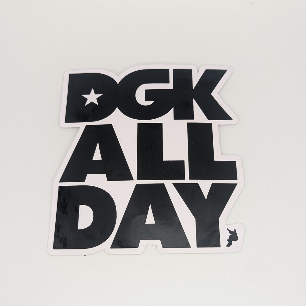 DGK Black Wall Decor Sticker